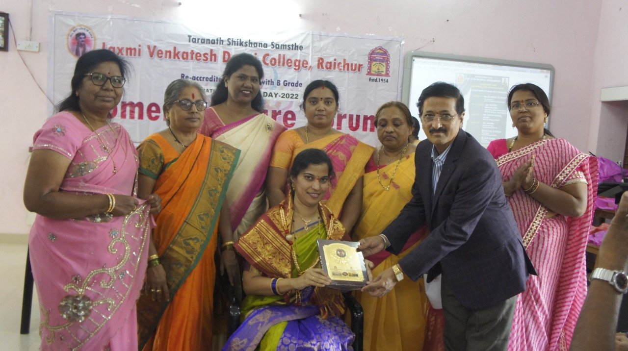 International women’s day celebrations with distinguished chief guest Ex Major Dr. Deepashree Patil